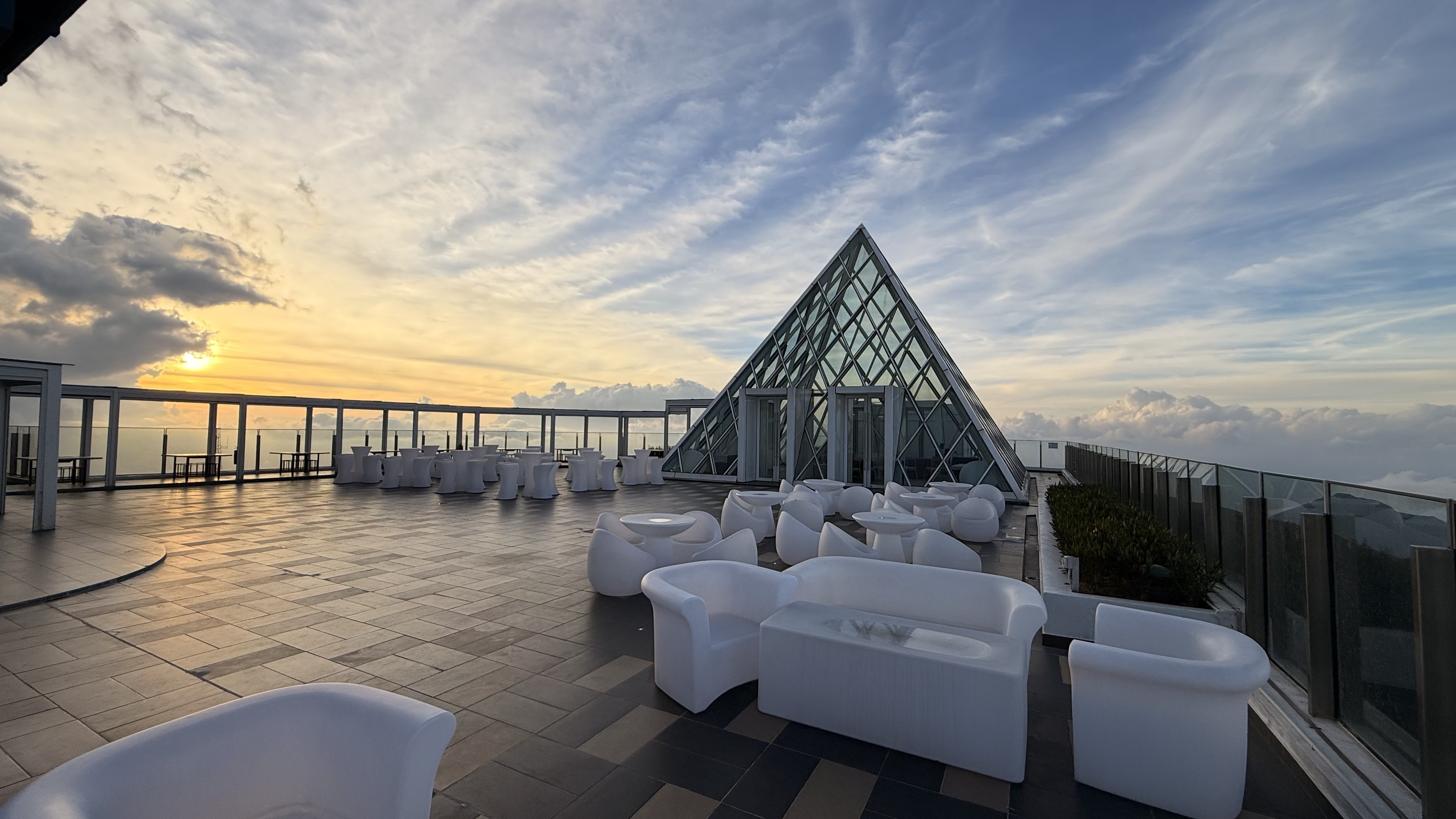 Sky Glass Pyramid